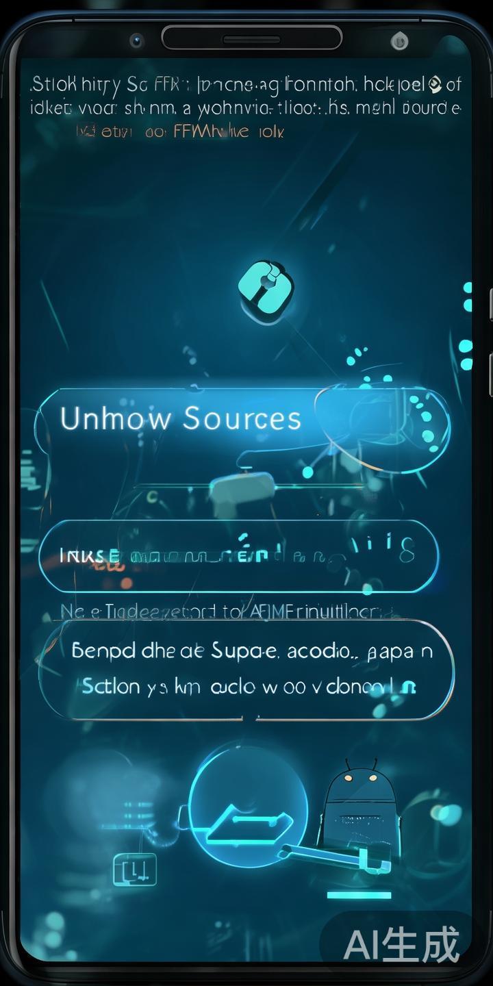 解锁设备设置：允许未知来源安装程序
在安卓设备上